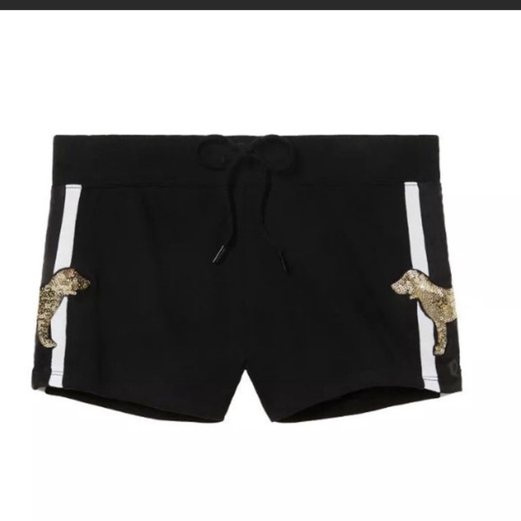 ISO Pink Bling Retro Shorts - Picture 1 of 4